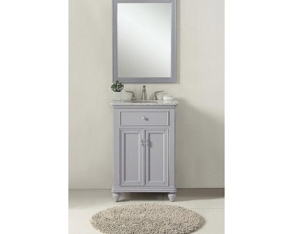 Elegant Otto 24" Single Bathroom Vanity Set - Gray (VF12324GR)