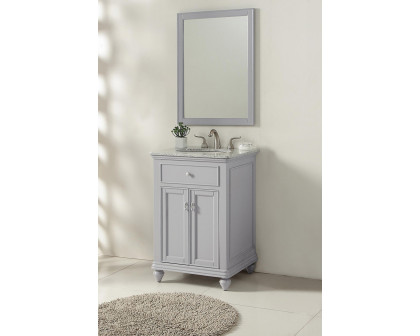 Elegant Otto 24" Single Bathroom Vanity Set - Gray (VF12324GR)