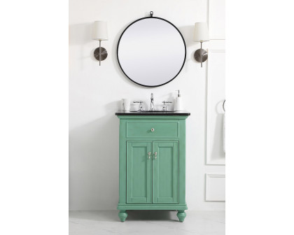 Elegant Otto 24" Single Bathroom Vanity Set - Vintage Mint (VF12324VM)