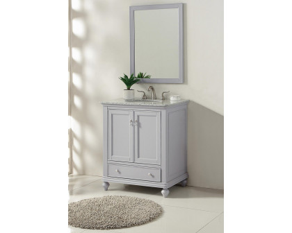 Elegant Otto 30" Single Bathroom Vanity Set - Gray (VF12330GR)