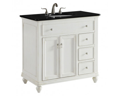 Elegant - Otto Single Bathroom Vanity Set (PNT-VF12336)