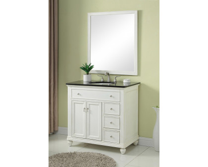 Elegant - Otto Single Bathroom Vanity Set (PNT-VF12336)