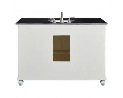 Elegant - Otto 8 Drawer Rectangle Single Bathroom Vanity Sink Set