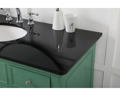 Elegant Otto 8 Drawer Rectangle Single Bathroom Vanity Sink Set - Vintage Mint, 48" (VF12348VM)