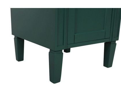 Elegant Single Bathroom Vanity Set - Green, L 18" (VF12518GN)