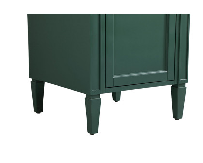 Elegant Single Bathroom Vanity Set - Green, L 21" (VF12521GN)