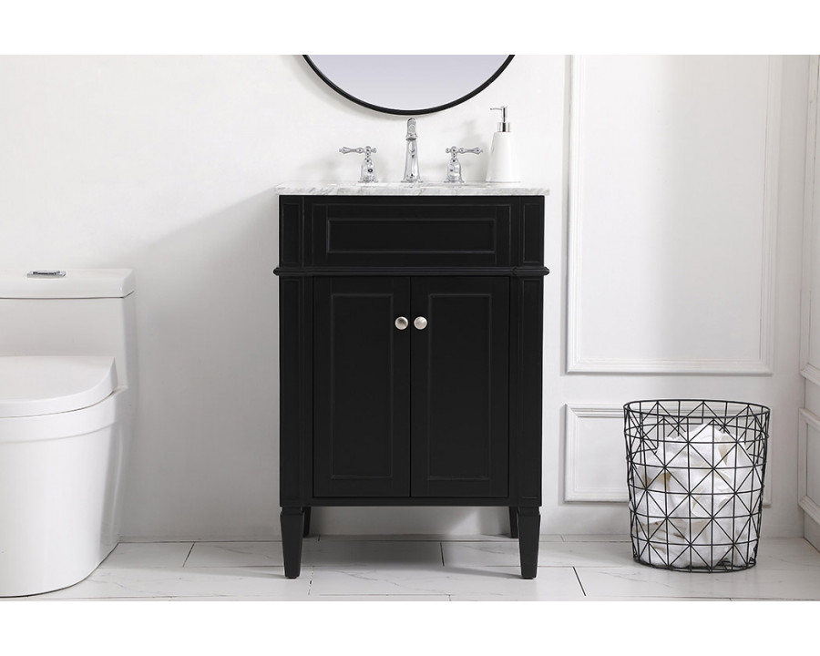 Elegant - Single Bathroom Vanity Set (PNT-VF12524)