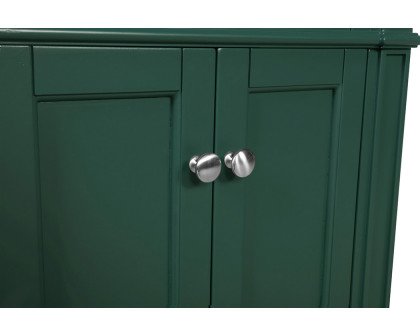 Elegant Single Bathroom Vanity Set - Green, L 24" (VF12524GN)