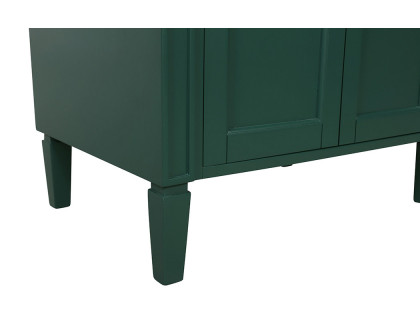 Elegant Single Bathroom Vanity Set - Green, L 30" (VF12530GN)