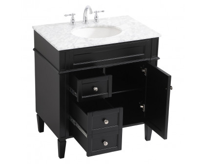 Elegant - Single Bathroom Vanity Set (PNT-VF12532)