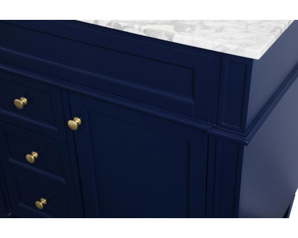 Elegant 32" Single Bathroom Vanity Set - Blue (VF12532BL)