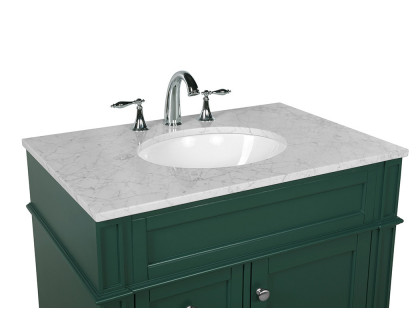 Elegant 32" Single Bathroom Vanity Set - Green (VF12532GN)