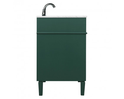 Elegant 32" Single Bathroom Vanity Set - Green (VF12532GN)