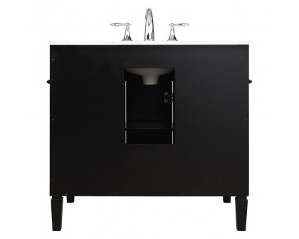 Elegant - Single Bathroom Vanity Set (PNT-VF12536)