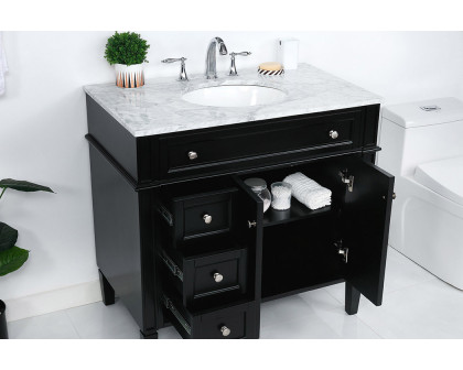 Elegant - Single Bathroom Vanity Set (PNT-VF12536)