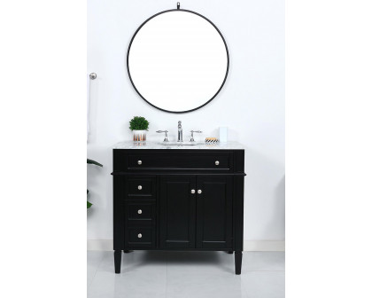 Elegant - Single Bathroom Vanity Set (PNT-VF12536)