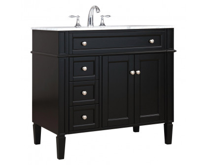 Elegant - Single Bathroom Vanity Set (PNT-VF12536)