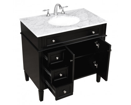 Elegant - Single Bathroom Vanity Set (PNT-VF12536)