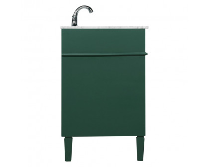 Elegant Single Bathroom Vanity Set - Green, L 36" (VF12536GN)