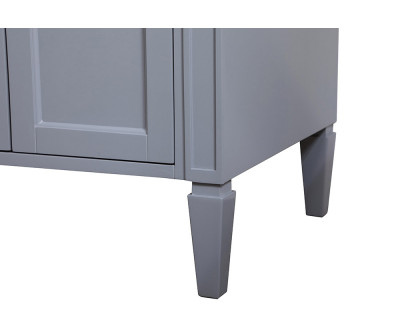 Elegant Single Bathroom Vanity Set - Gray, L 36" (VF12536GR)