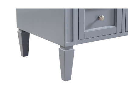 Elegant Single Bathroom Vanity Set - Gray, L 40" (VF12540GR)