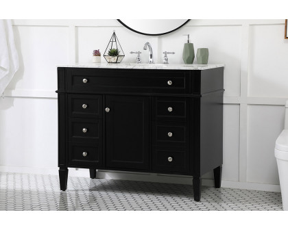 Elegant - Single Bathroom Vanity Set (PNT-VF12542)