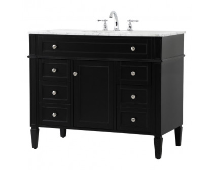 Elegant - Single Bathroom Vanity Set (PNT-VF12542)