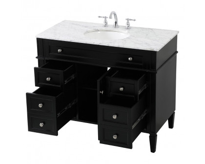 Elegant - Single Bathroom Vanity Set (PNT-VF12542)