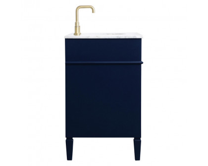 Elegant 42" Single Bathroom Vanity Set - Blue (VF12542BL)