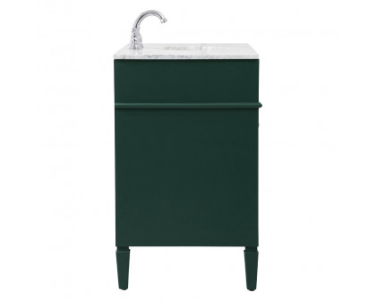 Elegant 42" Single Bathroom Vanity Set - Green (VF12542GN)