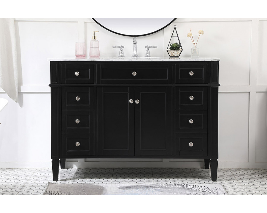 Elegant - Single Bathroom Vanity Set (PNT-VF12560)