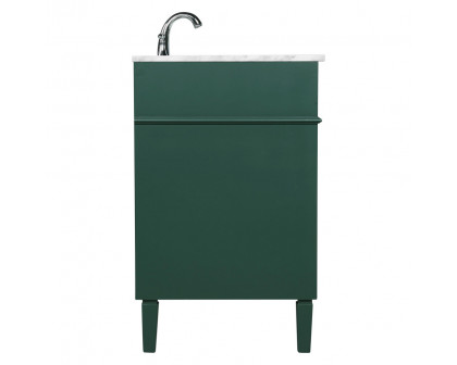 Elegant 60" Single Bathroom Vanity Set - Green (VF12548GN)