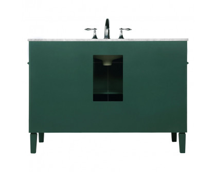 Elegant 60" Single Bathroom Vanity Set - Green (VF12548GN)