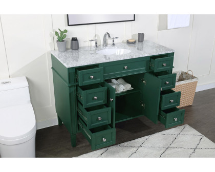 Elegant 60" Single Bathroom Vanity Set - Green (VF12548GN)