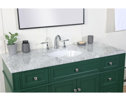 Elegant 60" Single Bathroom Vanity Set - Green (VF12548GN)