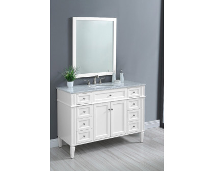 Elegant 60" Single Bathroom Vanity Set - White (VF12548WH)