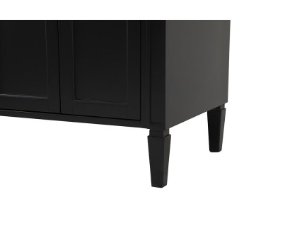 Elegant 60" Single Bathroom Vanity Set - Black (VF12560DBK)