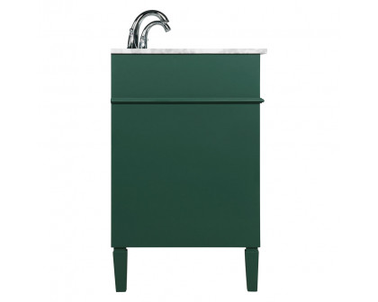 Elegant 60" Single Bathroom Vanity Set - Green (VF12560DGN)