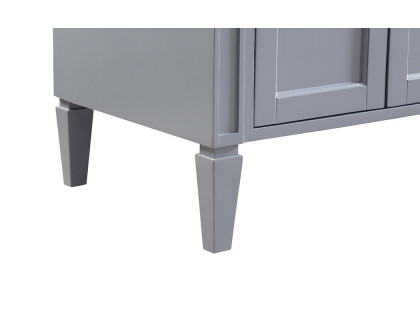 Elegant 60" Single Bathroom Vanity Set - Gray (VF12560DGR)