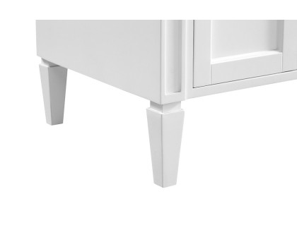 Elegant 60" Single Bathroom Vanity Set - White (VF12560DWH)