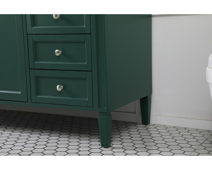 Elegant 60" Single Bathroom Vanity Set - Green (VF12560GN)