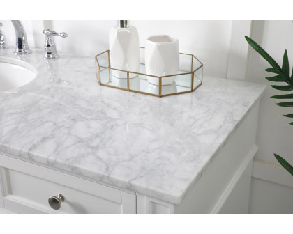 Elegant 60" Single Bathroom Vanity Set - White (VF12560WH)