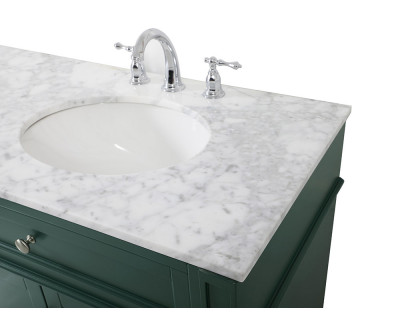 Elegant 60" Single Bathroom Vanity Set - Green (VF12572DGN)