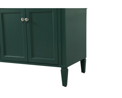 Elegant 60" Single Bathroom Vanity Set - Green (VF12572DGN)