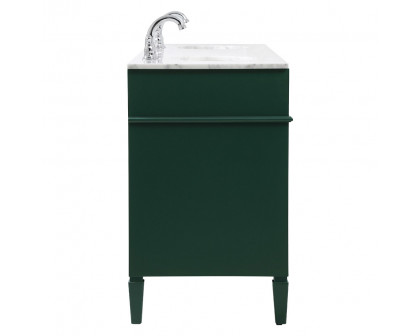 Elegant 60" Single Bathroom Vanity Set - Green (VF12572DGN)