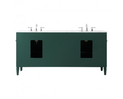 Elegant 60" Single Bathroom Vanity Set - Green (VF12572DGN)