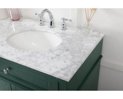 Elegant 60" Single Bathroom Vanity Set - Green (VF12572DGN)