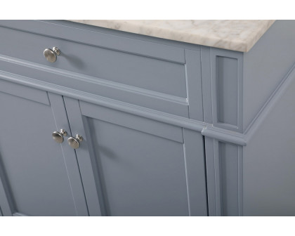 Elegant 60" Single Bathroom Vanity Set - Gray (VF12572DGR)