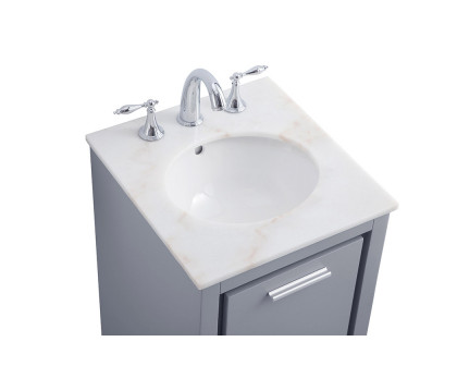 Elegant Bathroom Vanity - Gray (VF12818GR)