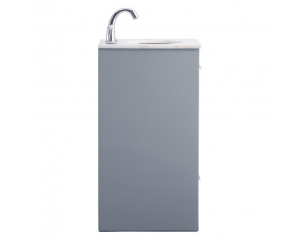 Elegant Bathroom Vanity - Gray (VF12818GR)